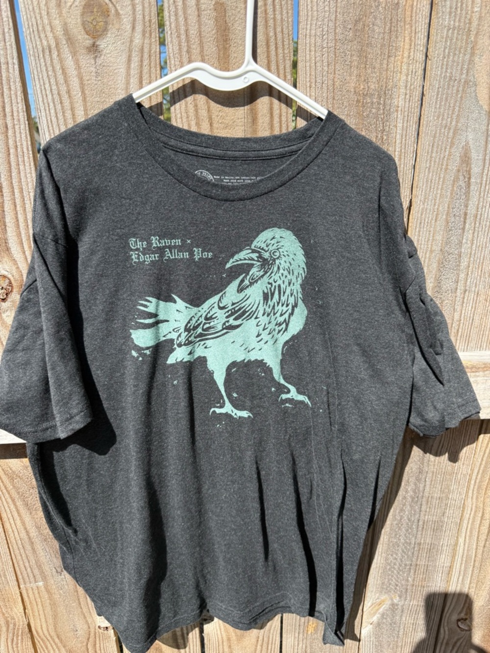 The Raven Edgar Allan Poe Graphic Tee - Out of Print brand